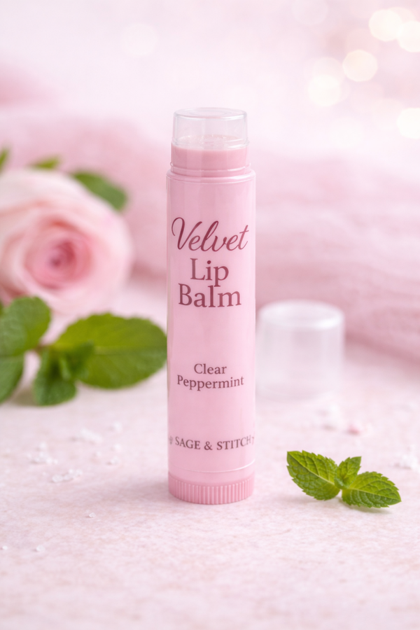 Velvet Lip Balm - Peppermint