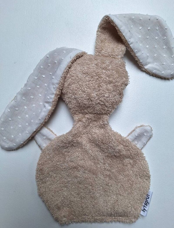 Knuffelkonijn beige