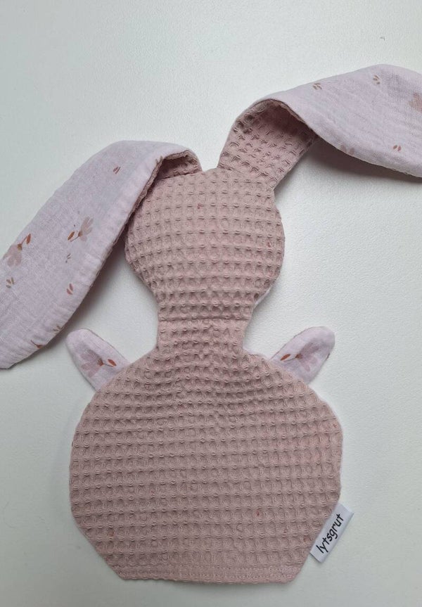 Knuffelkonijn licht oudroze