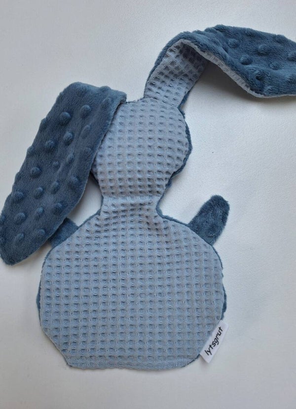 Knuffelkonijn blauw