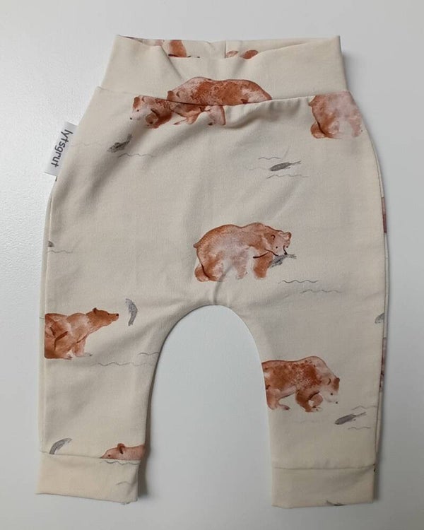 Broekje ijsberen, maat 50/56