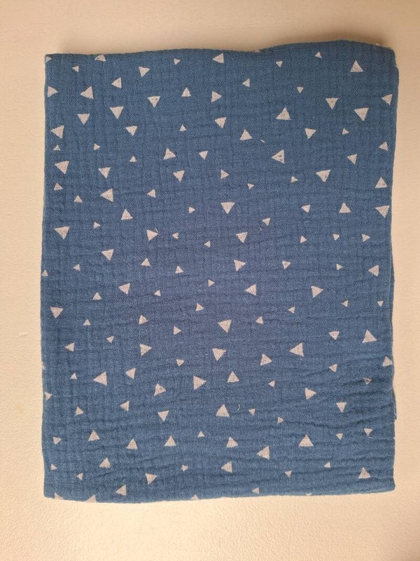 Hydrofiele doek triangel blauw