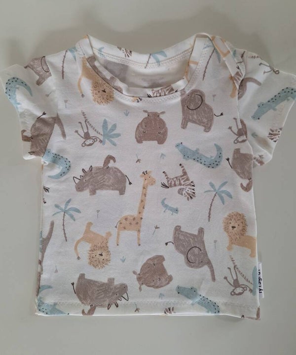 Shirtje dieren, maat 62