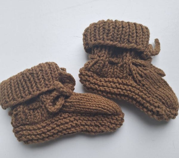 Babyslofjes dijon (groen/bruin)