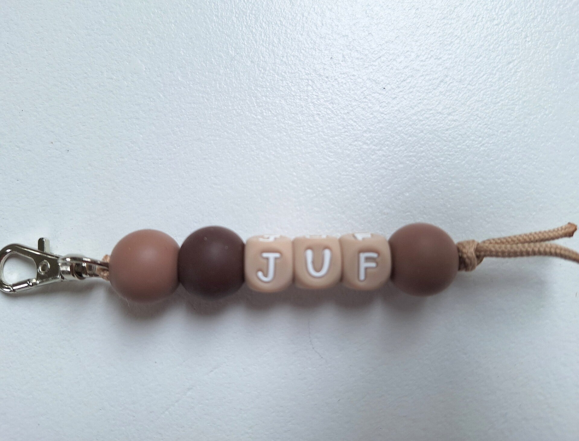 Sleutel/tas hanger juf