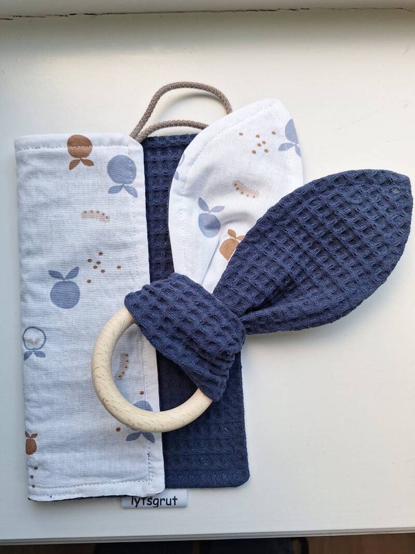 Cadeausetje navy/appeltjes
