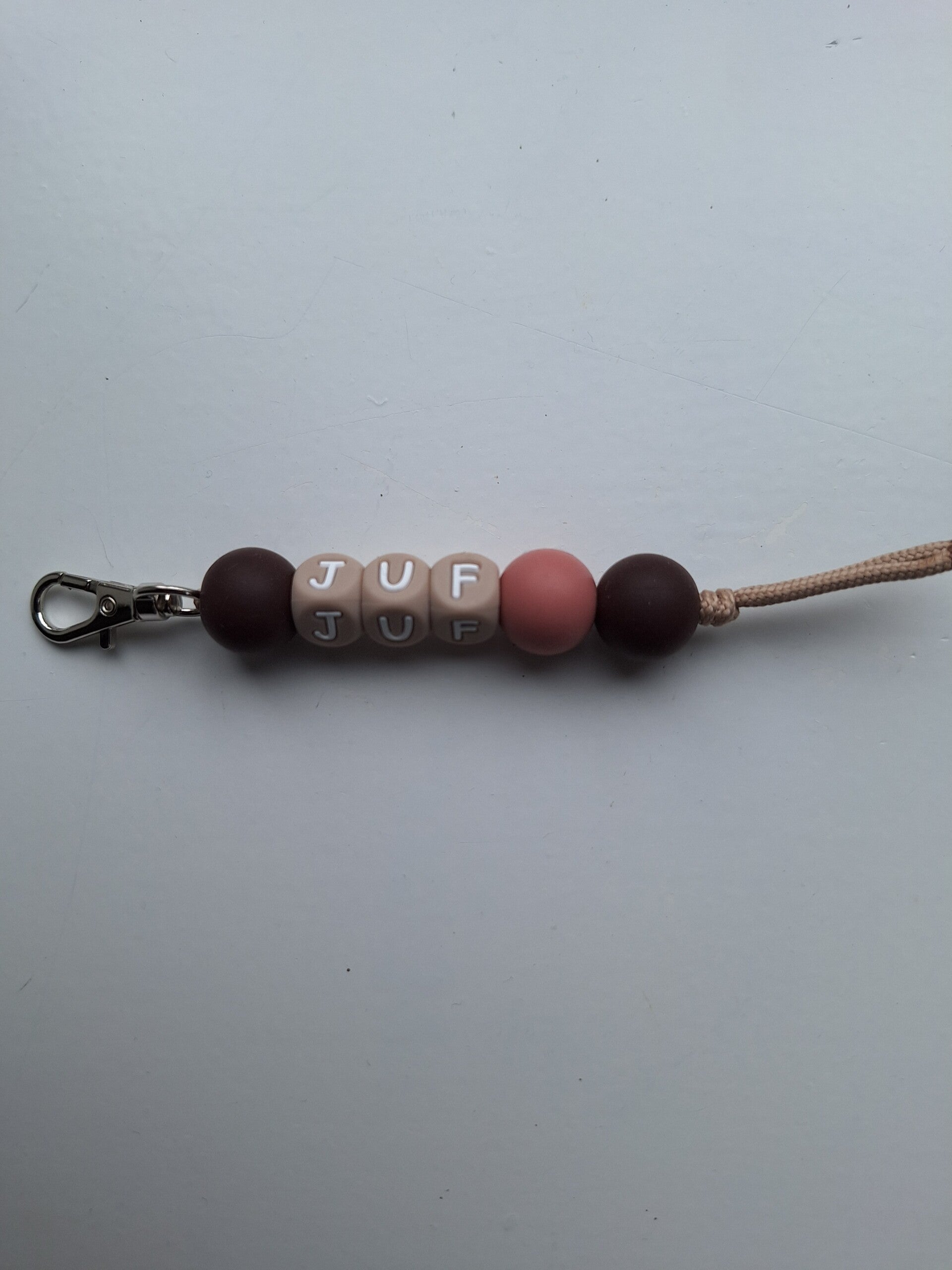 Sleutel/tas hanger juf