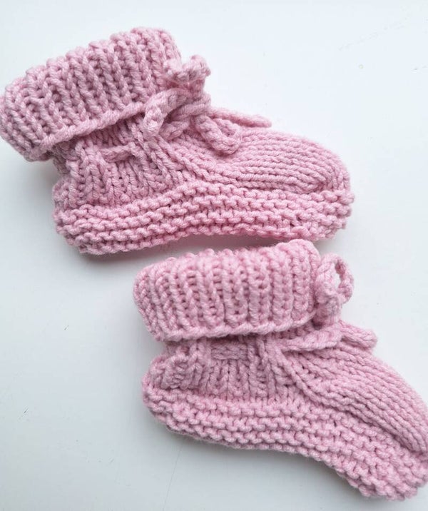 Babyslofjes lichtroze