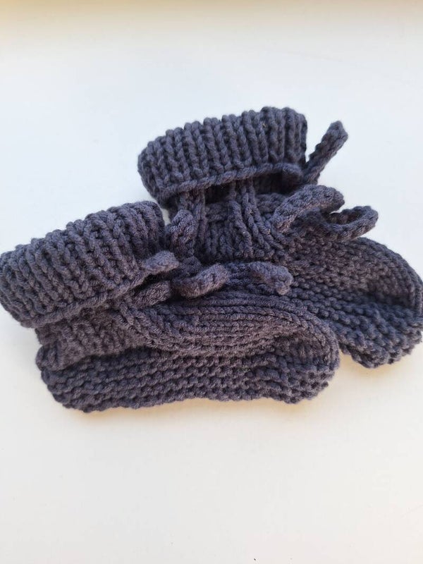 Babyslofjes donkerblauw