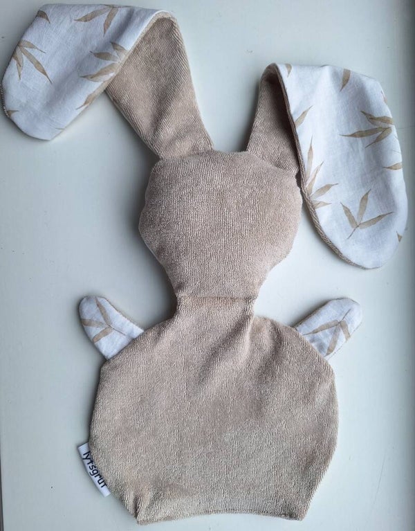 Knuffelkonijn beige