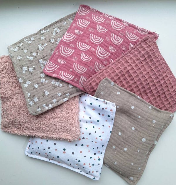 Stoffen pittenzakjes, set van 6