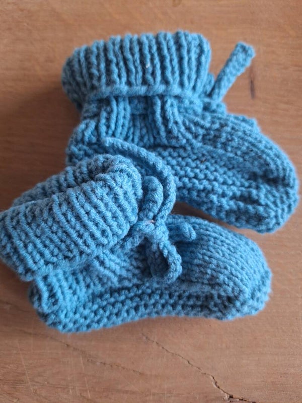Babyslofjes aqua