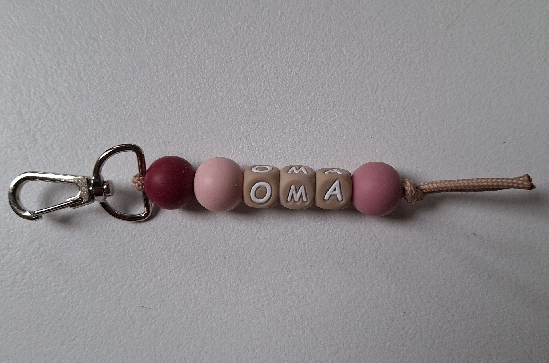 Sleutel/tas hanger oma