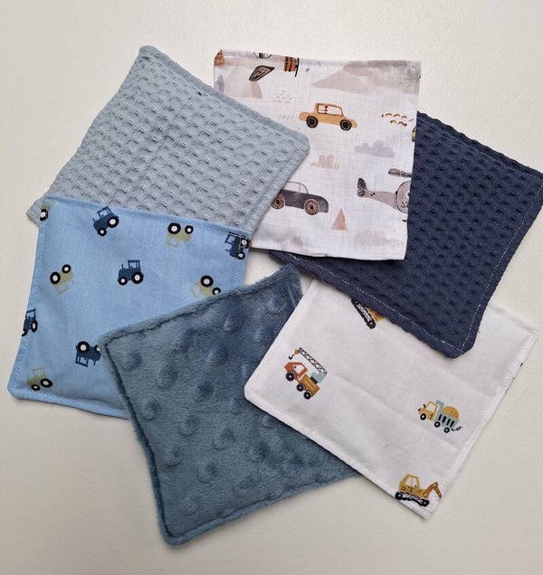 Stoffen pittenzakjes, set van 6