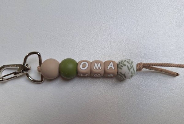 Sleutel/tas hanger oma