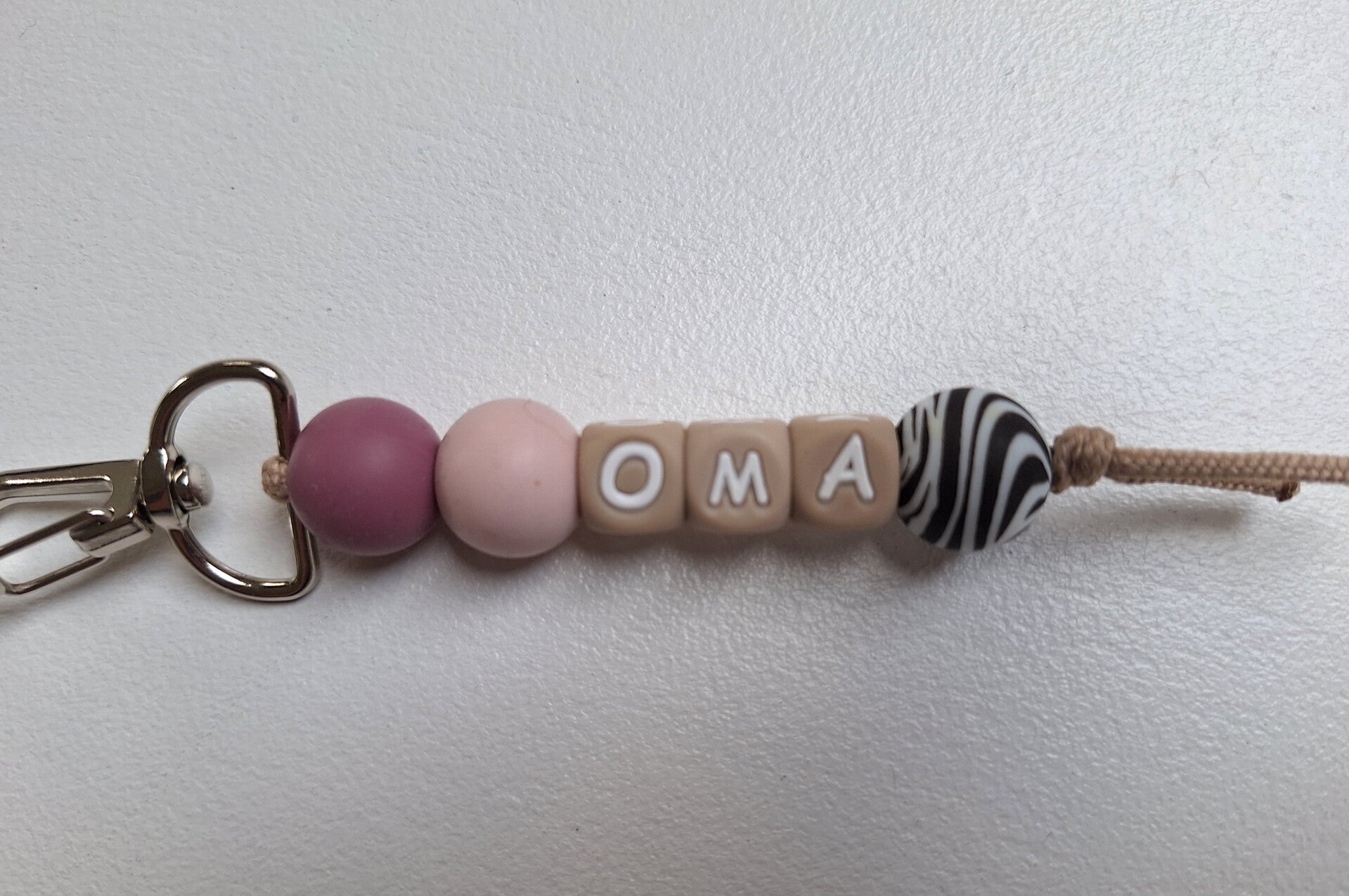 Sleutel/tas hanger oma