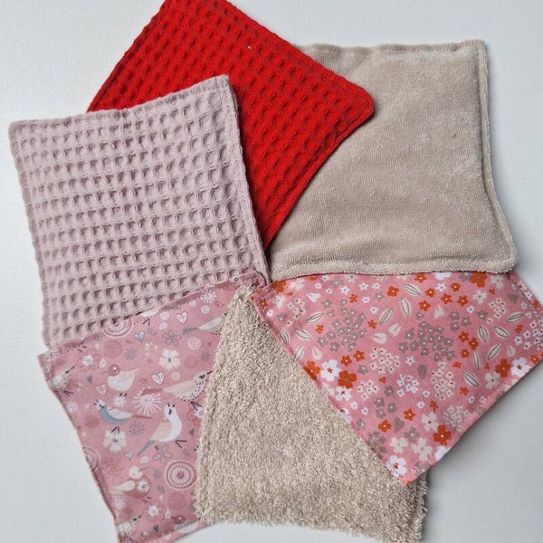 Stoffen pittenzakjes, set van 6