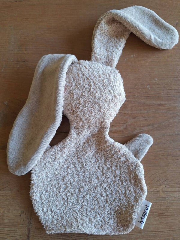 Knuffelkonijn beige