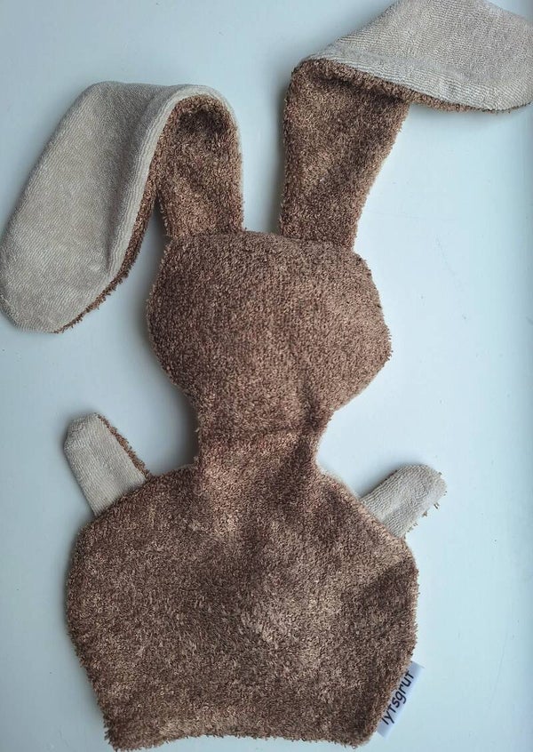 Knuffelkonijn bruin