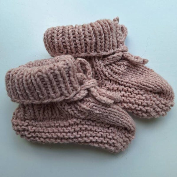 Babyslofjes licht oudroze