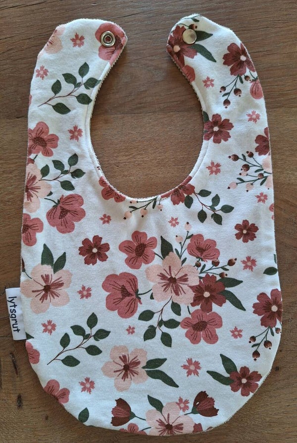 babyslabbetje bloemen