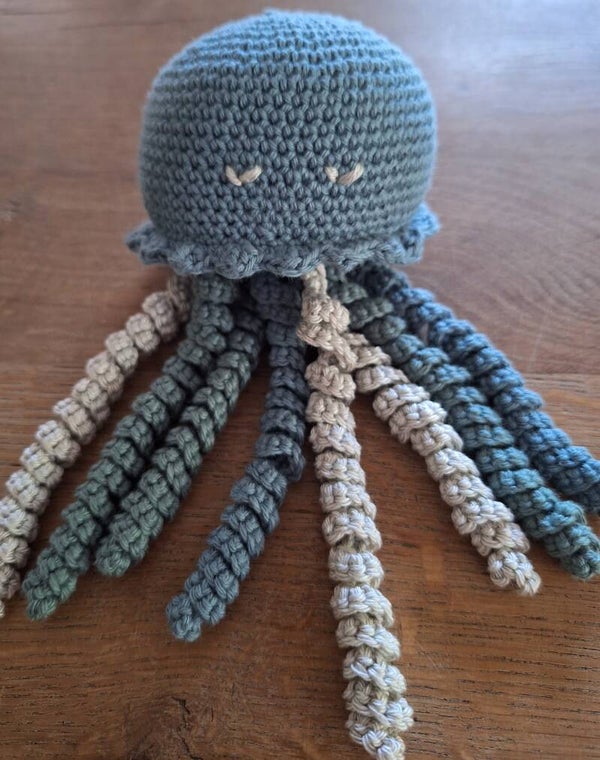 Octopus jeansblauw