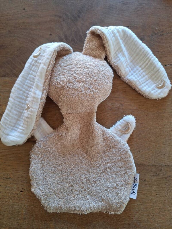 Knuffelkonijn beige