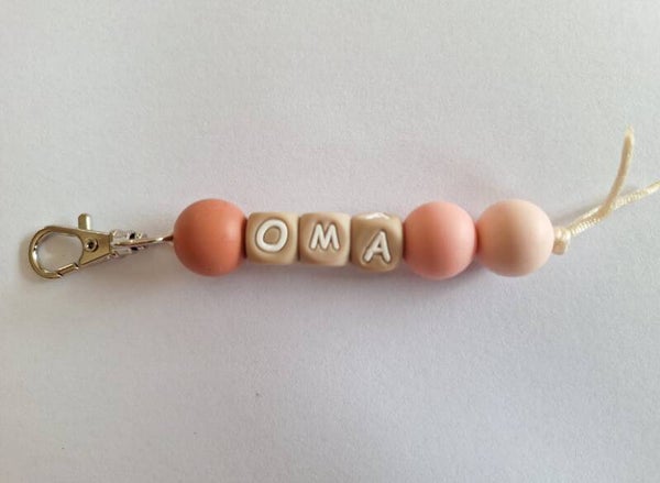 Sleutel/tas hanger oma