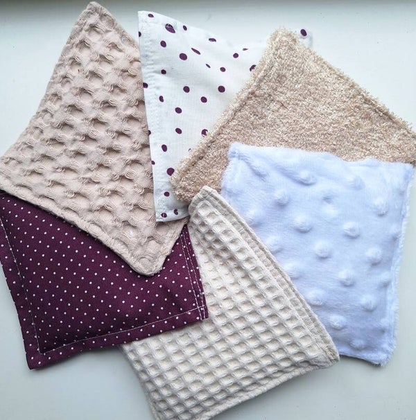 Stoffen pittenzakjes, set van 6