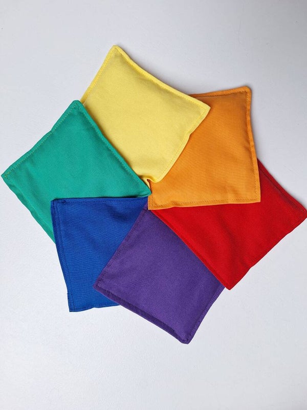 Stoffen pittenzakjes, set van 6