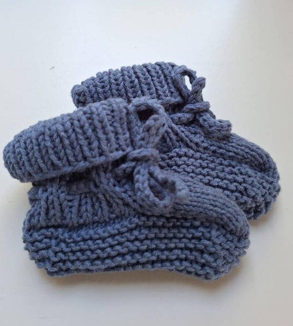 Babyslofjes denim