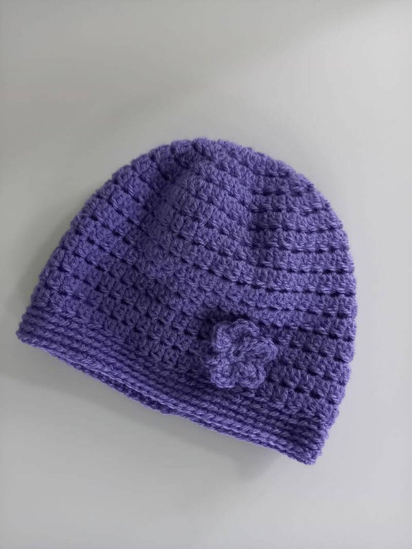 Gehaakt mutsje 3-6 mnd