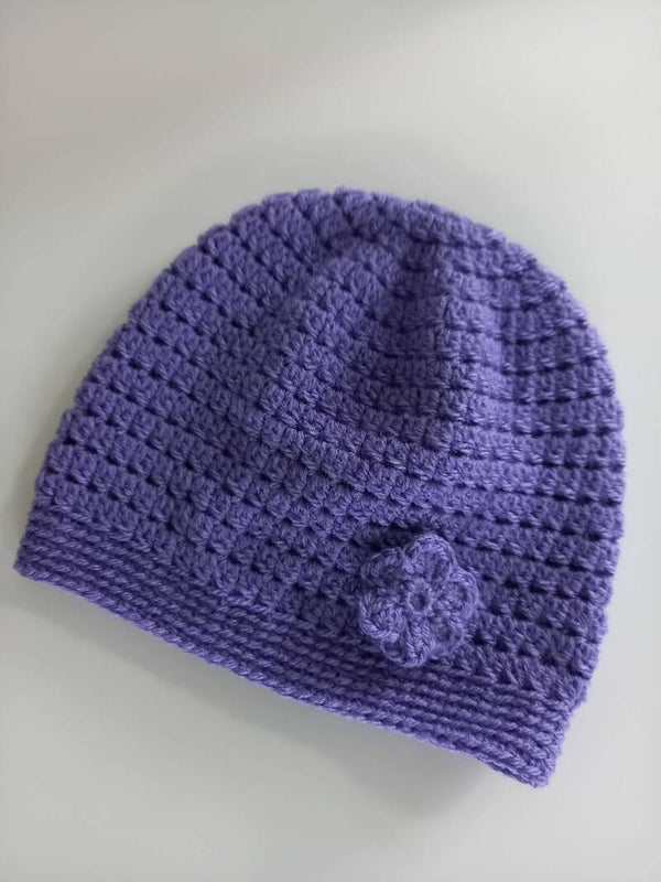 Gehaakt mutsje 6-18 mnd