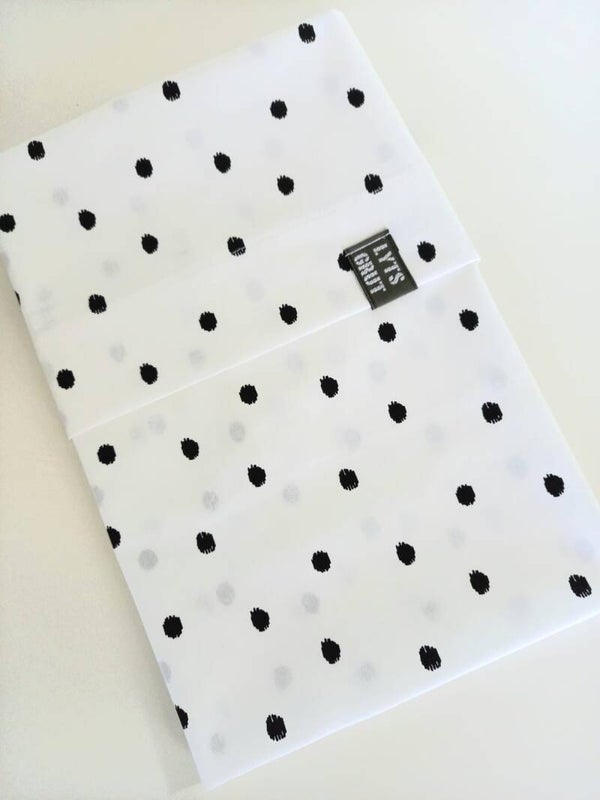 Lakentje stip, voor kinderwagen/wieg