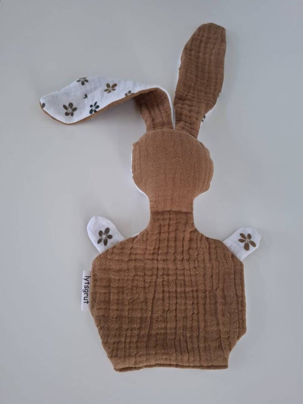 Knuffelkonijn bloemetjes