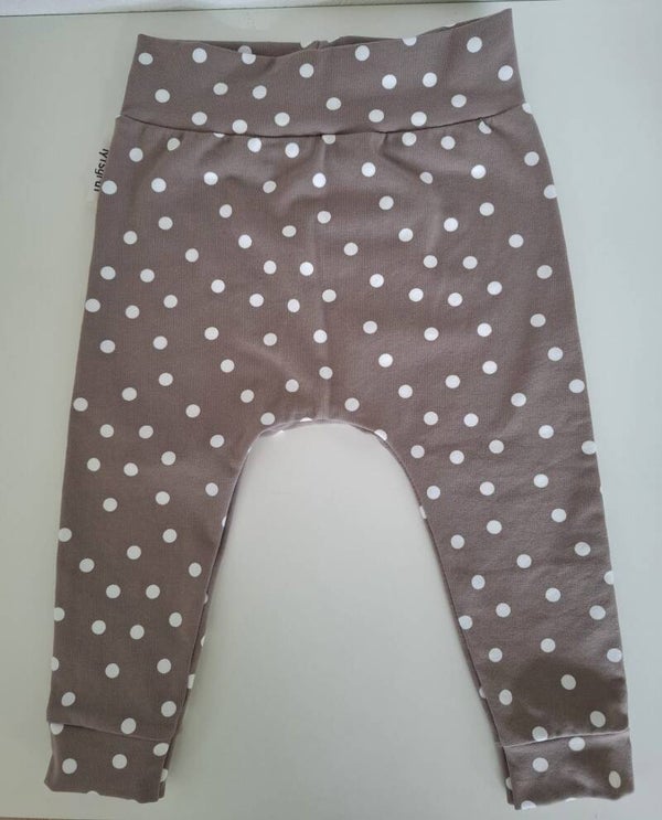 Broekje dots, maat 74/80
