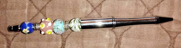 Beaded Ball Point Pen