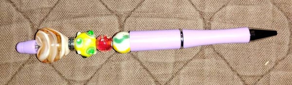 Beaded Ball Point Pen