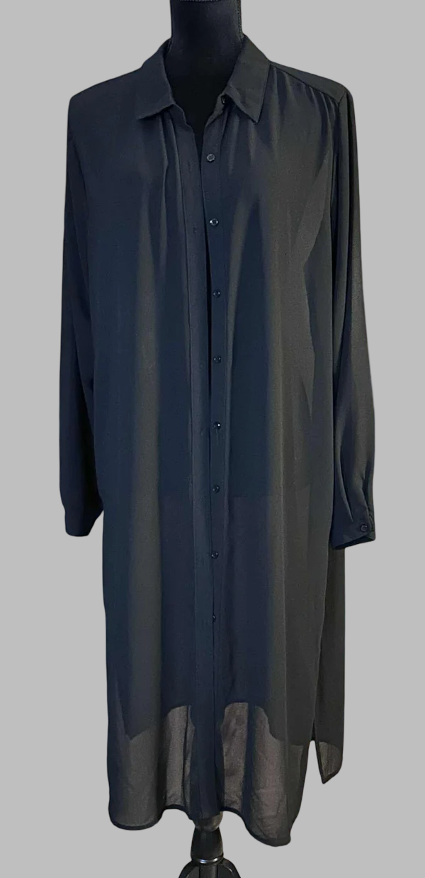 Svart utan på tunika strl XL  (art.nr 1012)