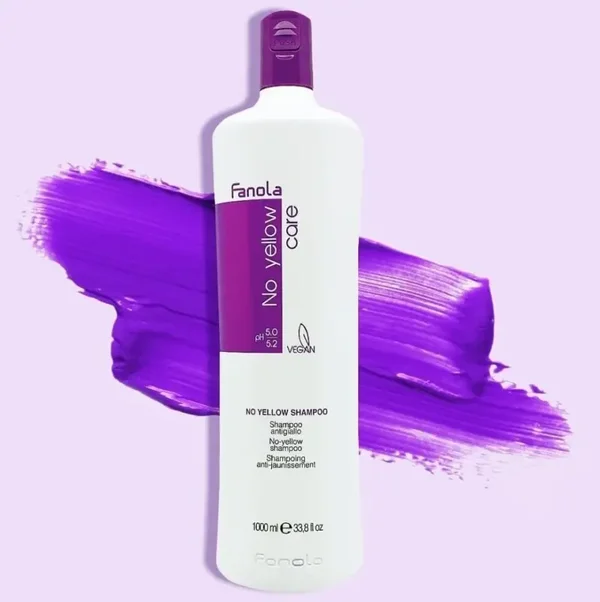 Fanola No-Yellow Shampoo (100ml, 350ml en 1 liter)