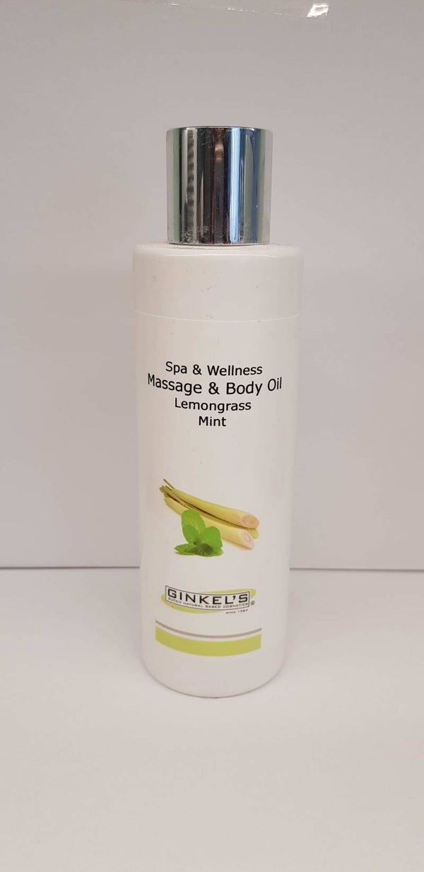 Massage en body oil Lemongrass mint