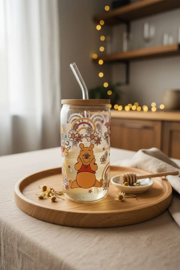 Winnie the Pooh Glass Tumbler