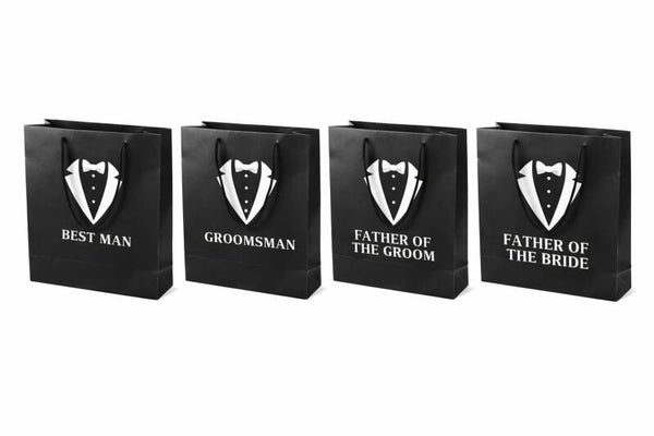 Personalised Wedding Gift Bags – Groom, Best Man, Groomsman, Father of the Bride & Father of the Groom