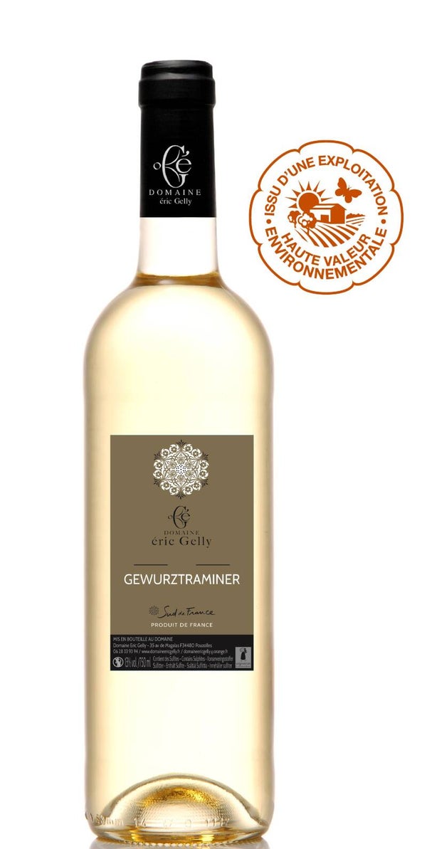 100% Gewurztraminer nr. 332209   Prijs per doos € 52,67  Per stuk € 8,78