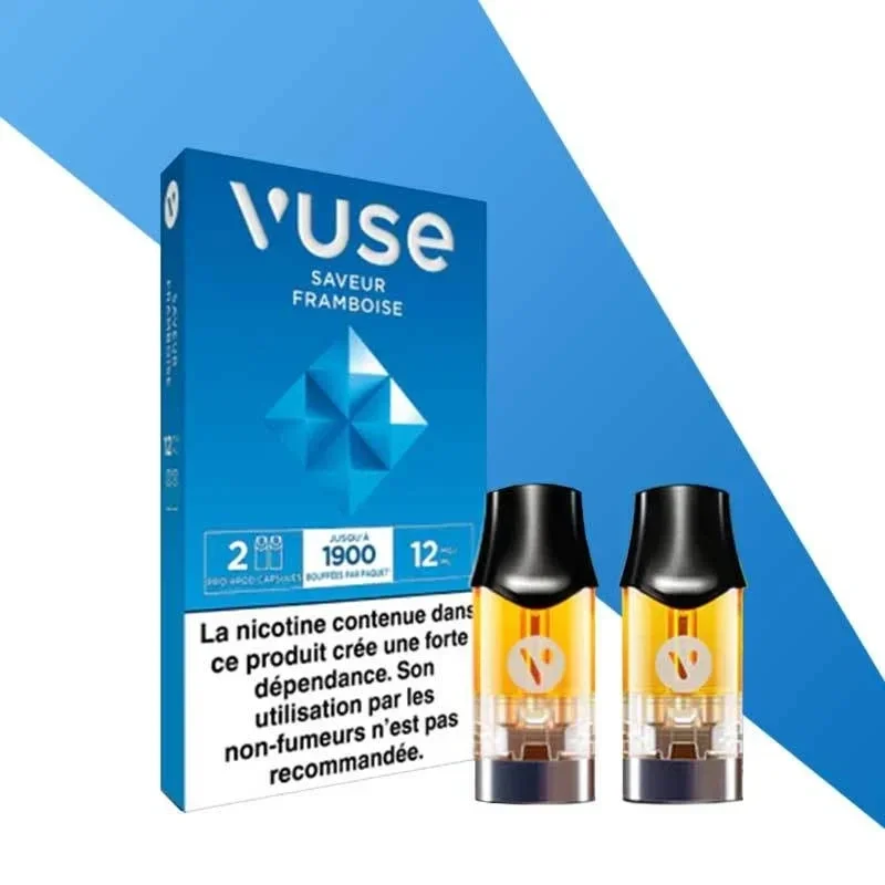 PRO SHOP : POD VUSE (X2) FRAMBOISE
