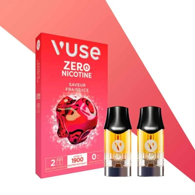 PRO SHOP : POD VUSE (X2) FRAISE ICE