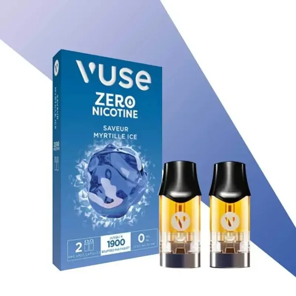 PRO SHOP : POD VUSE (X2) MYRTILLE ICE