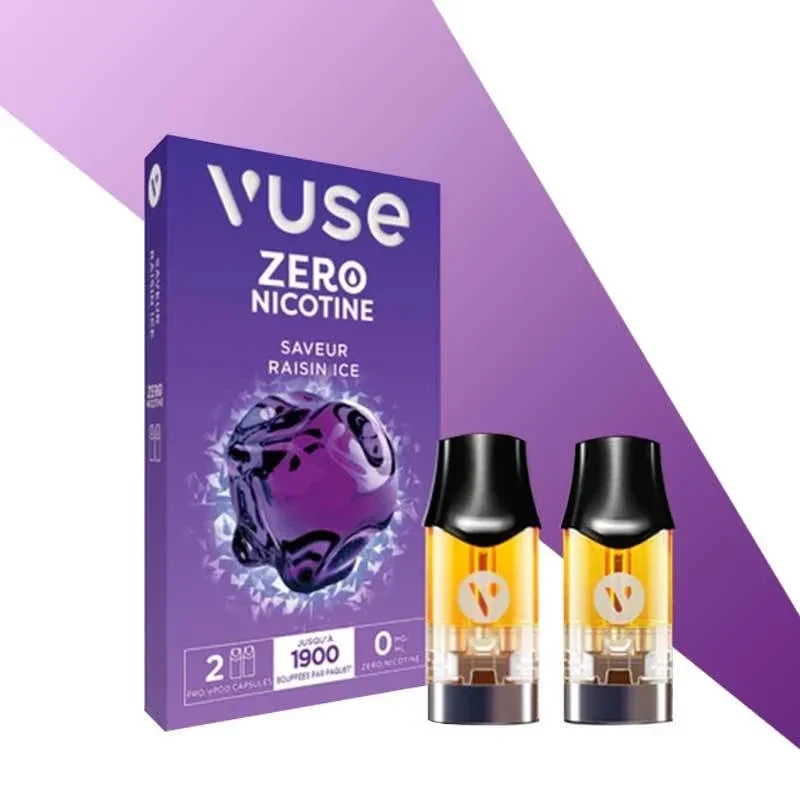 PRO SHOP : POD VUSE (X2) RAISIN ICE