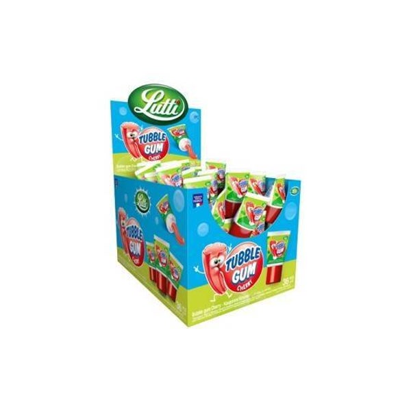 PRO SHOP : LUTTI TUBE CHEWING-GUM CERISE A PARTIR DE CHF : 1,15 LA PIECE