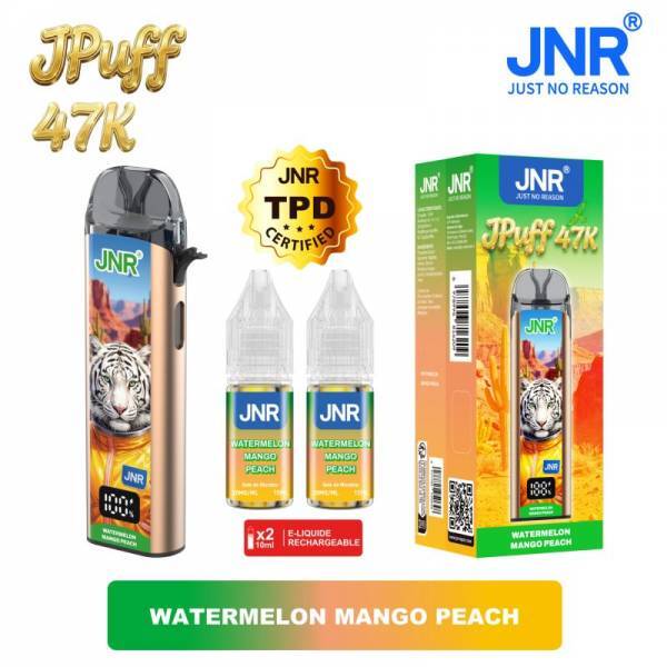 PRO : JNR JPUFF 47 K WATERMELON MANGO PEACH